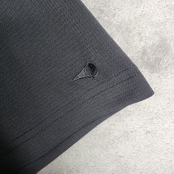 Men's Black Grand Slam Polo Shirt Short Sleeve Airflow Polyester Size XL - Picture 3 of 9